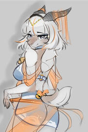 Lammy (sketch-half body)